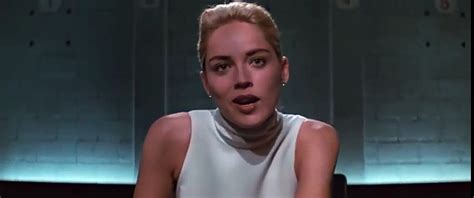 sharon stone flash